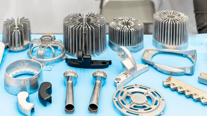 parts made with high pressure die casting